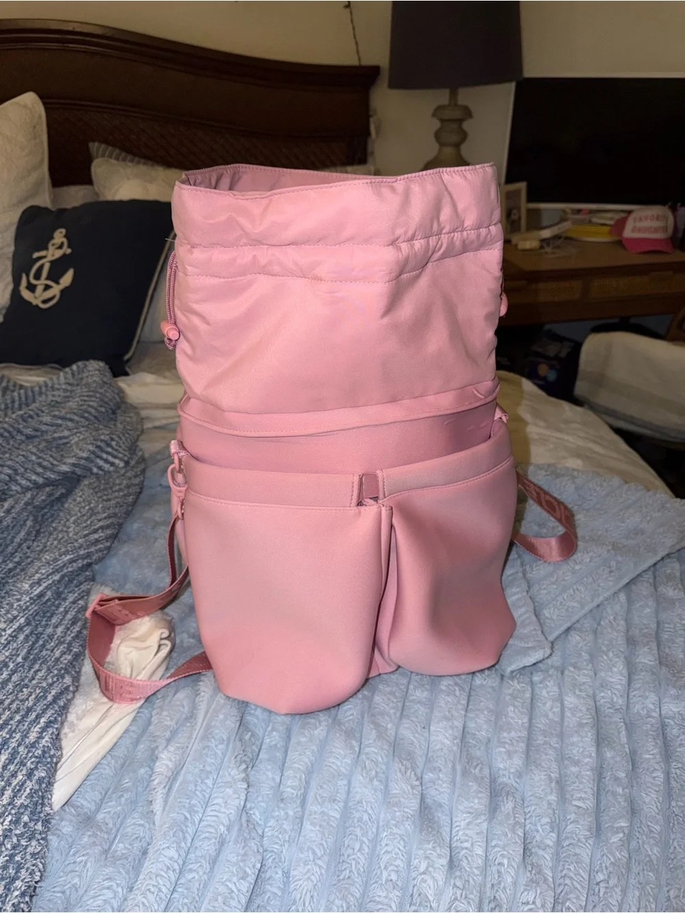 Corkcicle Blush Pink Beverage Bucket Bag